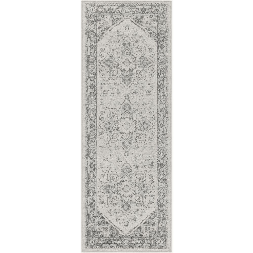 Chester Oriental Vintage Grey Runner - 80cm x 220cm