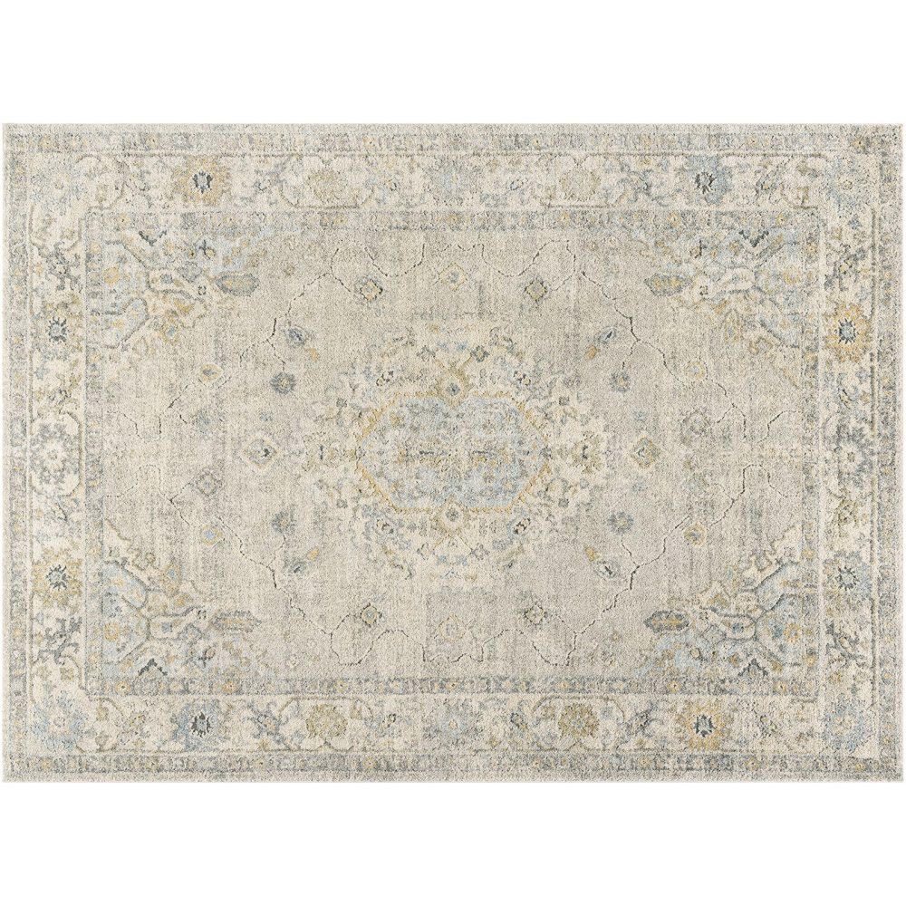 Avellino Vintage Grey Boho High Pile AVL2316 Rug - Sizes Available