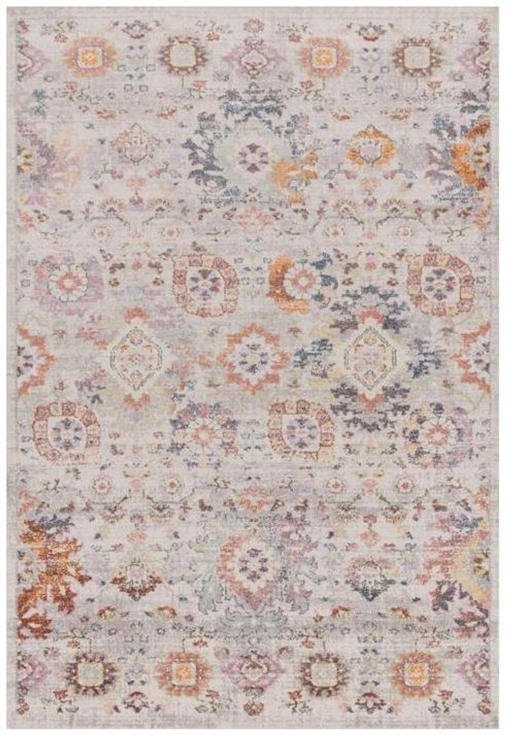 Classic Heritage Flores Mina FR02 Multi Colour Rug - Sizes Available