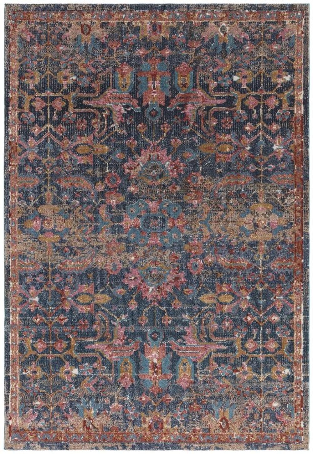 Classic Heritage Zola Evin Pink Rug - 120cm x 170cm