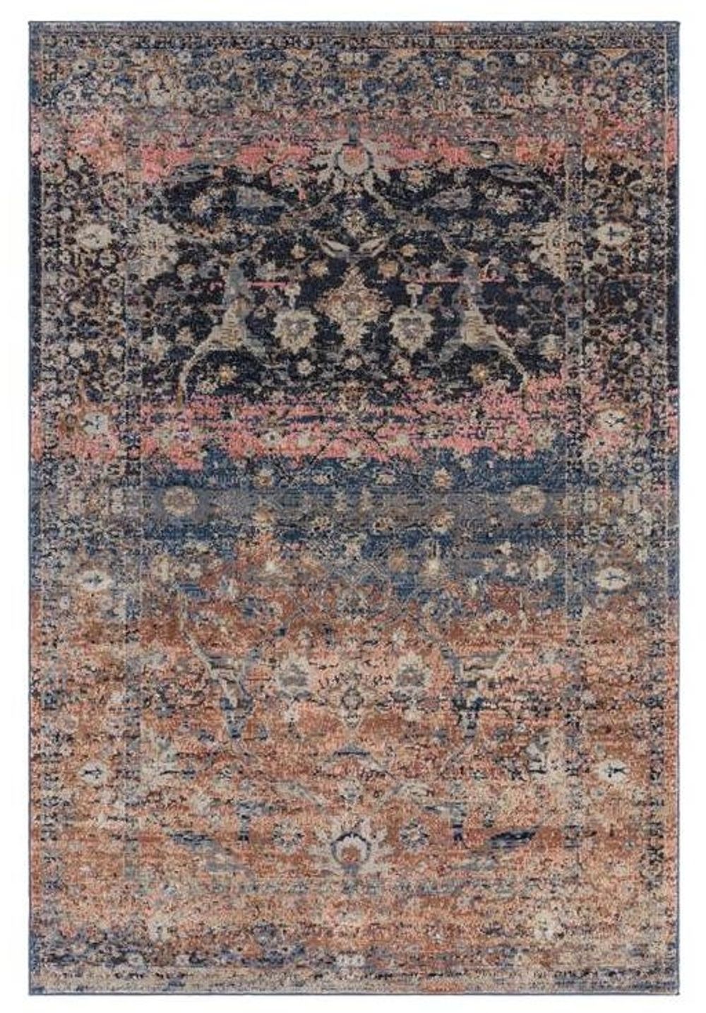 Classic Heritage Zola Fasa Multi Colour Rug - 120cm x 170cm
