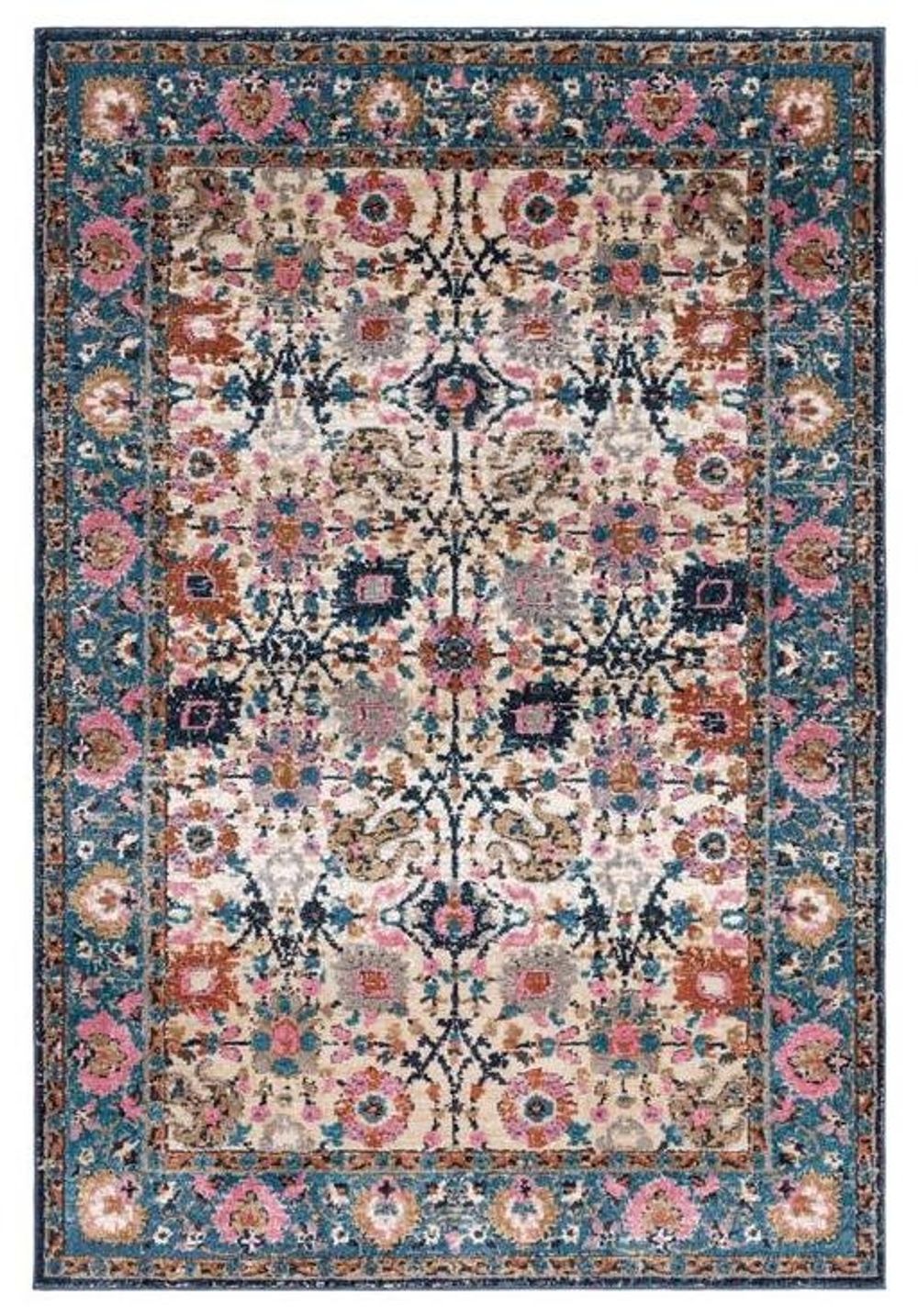 Classic Heritage Zola Sarab Multi Colour Rug - 120cm x 170cm