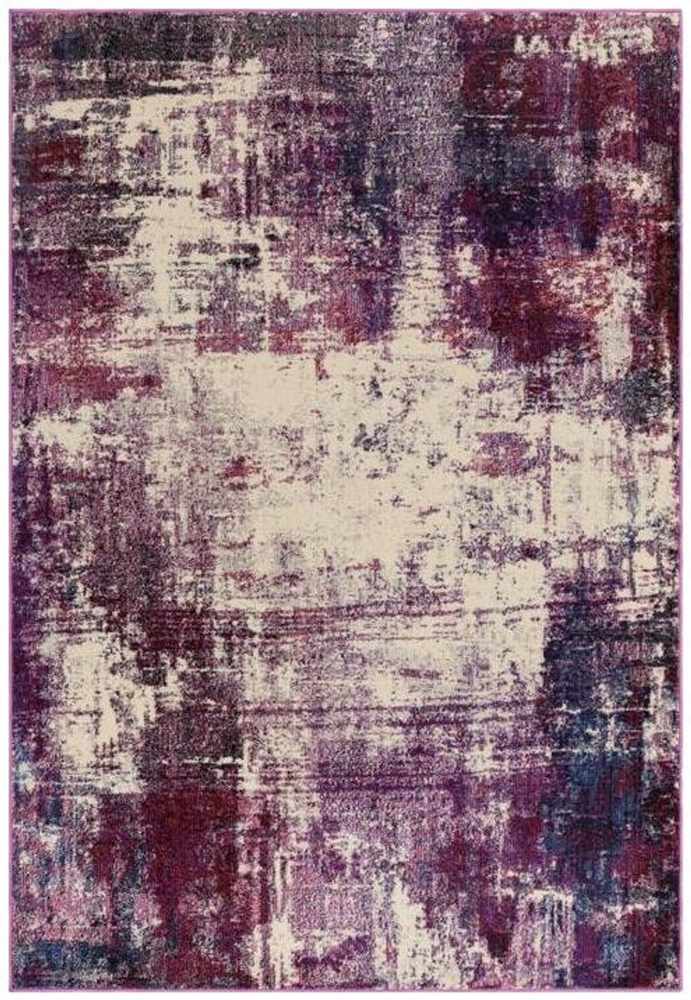 Easy Colores Cloud Magenta Multi Colour Rug - Sizes Available