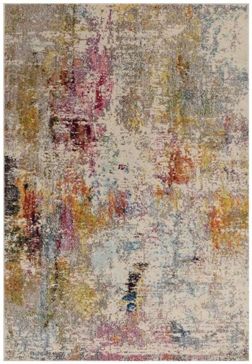 Easy Colores Cloud Pixel Multi Colour Rug - Sizes Available