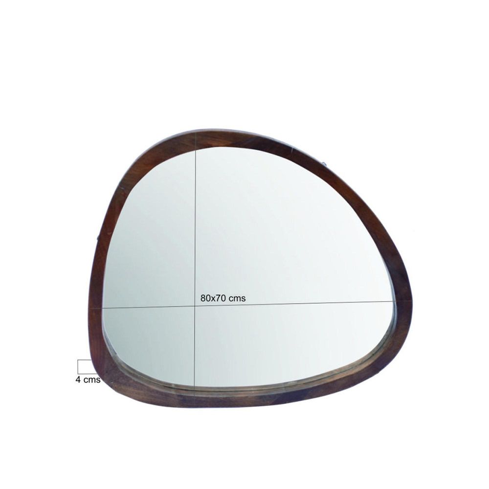 Brix Joy Wall Mirror - 80cm x 70cm | Buy Online | CFS UK - 1277241