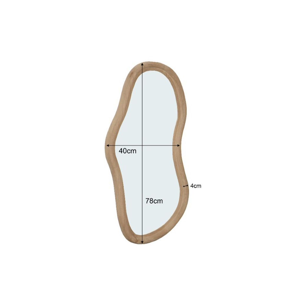 Brix Sophie Wall Mirror - 40cm x 78cm | Buy Online | CFS UK - 1277238
