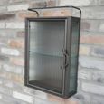 Clearance - Wall Storage Unit - 1 Door - Metal and Glass - FSS16987