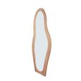Brix Olivia Leaner Mirror - Abstract - Almond - Glass - 85cm x 200cm