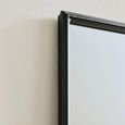 Downtown Standing Mirror - Black - Metal - 51cm x 150cm