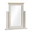 Windermere Painted Vanity Mirror - Oyster Grey