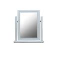 Chantilly Vanity Mirror - Grey Painted - Wood