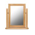Bordeaux Vanity Mirror - Natural - Oak