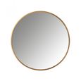 Maeron Gold Round Wall Mirror - 90cm x 90cm