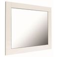Canova Wall Mirror - White Gloss