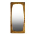Brix Alain Leaner Mirror - Natural - Mango Wood - 53cm x 113cm