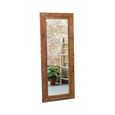 Erosie Leaner Mirror - Natural - Teak Wood - 80cm x 200cm