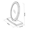 Montreux Vanity Soft Grey Mirror thumbnail 5