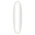 Blair Wall Mirror - Champagne - Oval - 36cm x 137.5cm