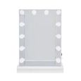Clearance - Kirtland with Lighting White 60cm x 120cm Dressing Mirror - A169 thumbnail