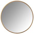Maeron Gold Round Wall Mirror - 90cm x 90cm