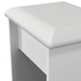 Sussex Padded Dressing Stool - White