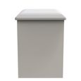 Norfolk Dressing Stool - Padded - White