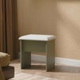 Java Dressing Stool - Padded - Reed Green