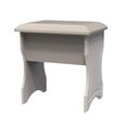 Balmoral Dressing Stool - Padded - Cashmere
