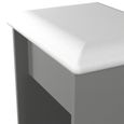 Haworth Dressing Stool - Padded - Grey