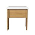 Monaco Dressing Stool - Padded - Modern Oak