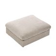 Haven Footstool - Biscuit - Fabric