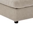 Haven Footstool - Biscuit - Fabric