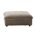 Haven Footstool - Hazelnut - Fabric
