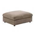 Haven Footstool - Hazelnut - Fabric