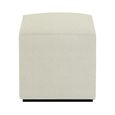 Ben Stool - Square - Oyster - Boucle Fabric