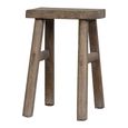 Stool - Rustic Natural - Elm Wood
