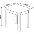 Atlanta Two Tone Sand Fabric Stool thumbnail 4