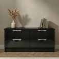 Camden Bed Box - Black Gloss