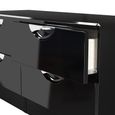 Camden Bed Box - Black Gloss
