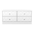 San Jose Bed Box - Matt White