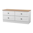 Norfolk Bed Box - White and Oak
