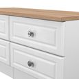Norfolk Bed Box - White and Oak