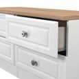 Norfolk Bed Box - White and Oak