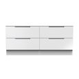 Milan Bed Box - White Gloss