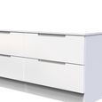 Milan Bed Box - White Gloss
