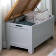 Melbourne French Grey Painted Storage Blanket Box thumbnail 3