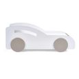 Atlantis Toddler Car Bed - White