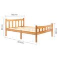 Miami Bed - Pine - Sizes Available