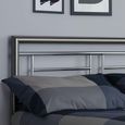 Montana Bed - Silver Metal - Sizes Available