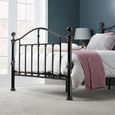 Victoria Bed - Silver Metal - Sizes Available